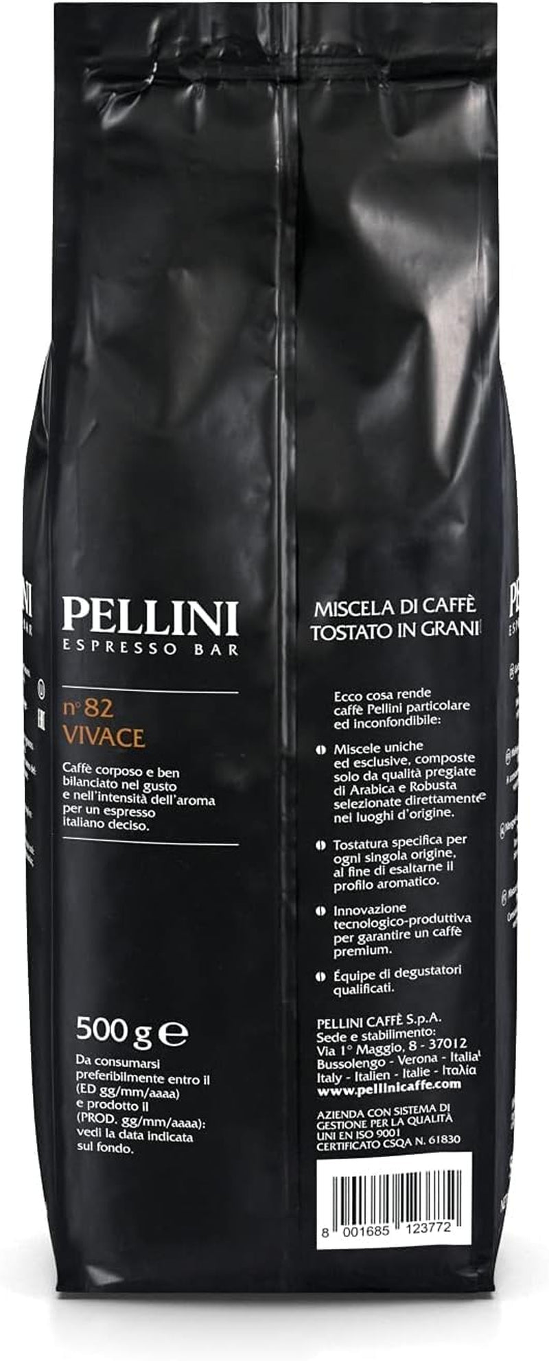 pellini nr 82 Vivace Kaffebönor 500 g