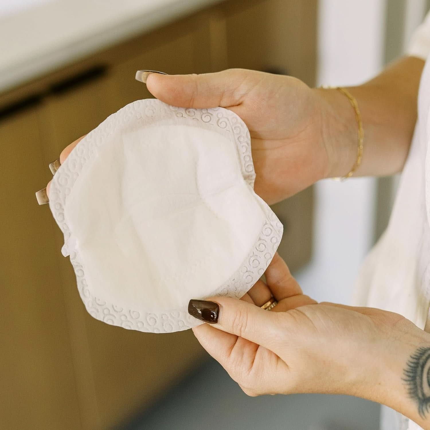 Engångsskivor, absorberande, svart, 60 st Mat- och amningstillbehör Bebe Naty Shop