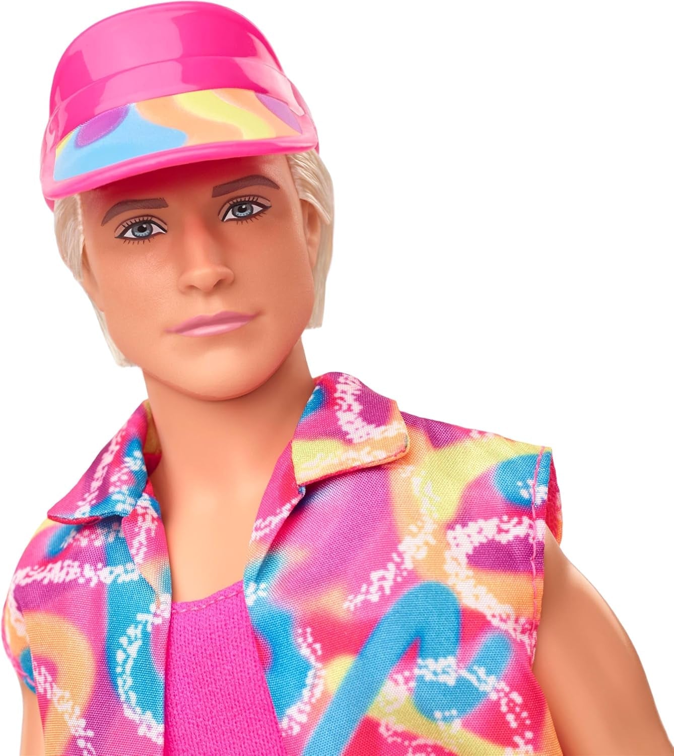 Movie Collectible Barbie Ken Doll med retrostil skridskokläder och inlines, JBJ51, [Multicolor]