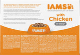 IAMS Delights Kitten Nassfutter - Multipack Katzenfutter med Hunn i sås, högkvalitativ Futter für Junior Kätzchen av 1-12 Monate, 12 x 85 g