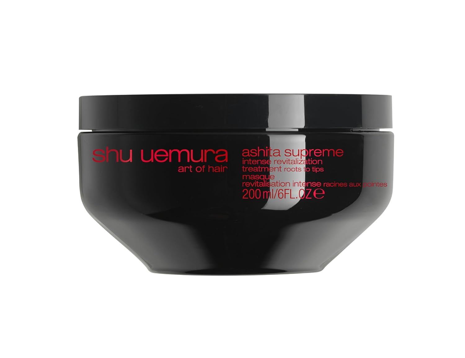 Shu Uemura, Ashita Supreme, Intensiv revitaliserande hårmask, För alla hårtyper, Med Ashitaba-extrakt, För mer glans och smidighet, Anti-split, 200 ml Naty Shop hårmask 200 Ml (1 pack) Citron