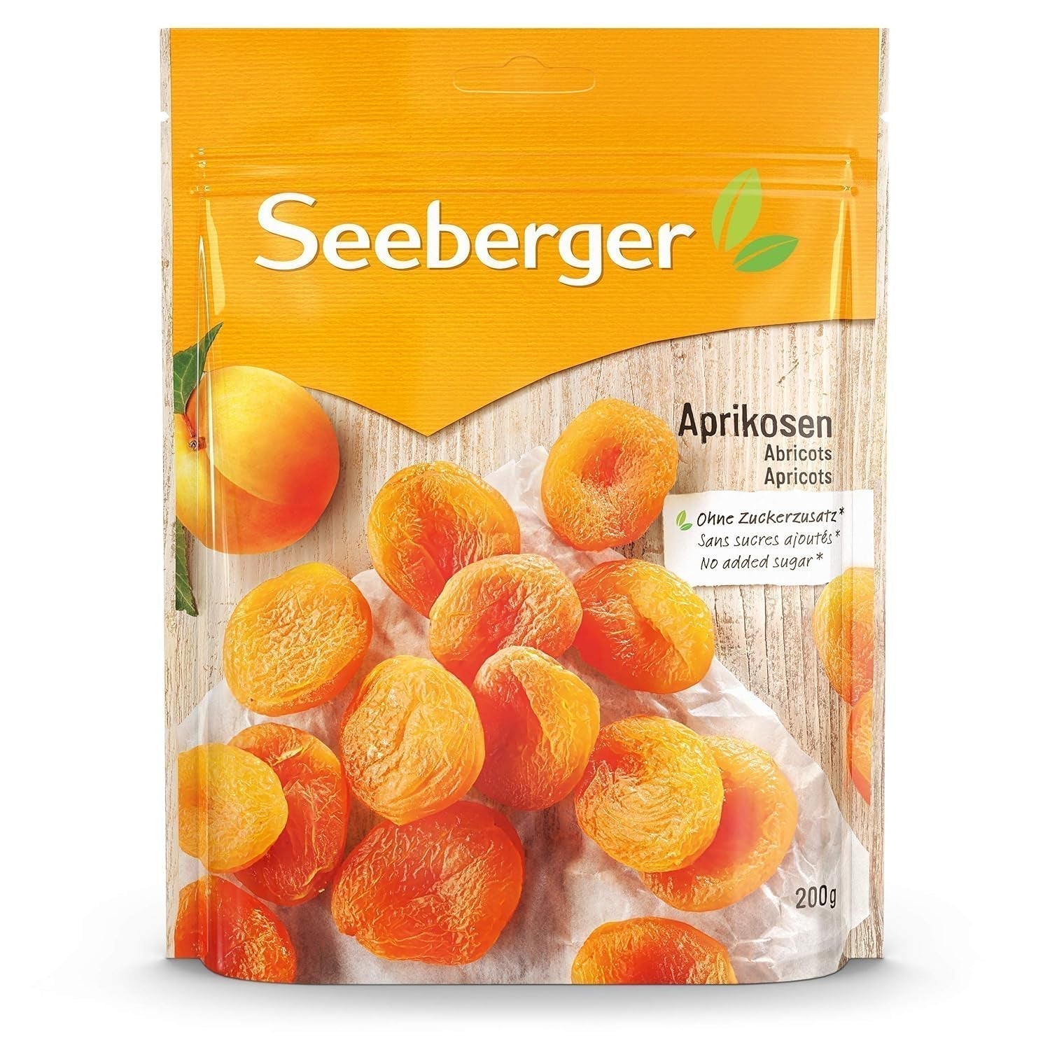 Seeberger aprikoser 200g Naty Shop uttorkade produkter 200G