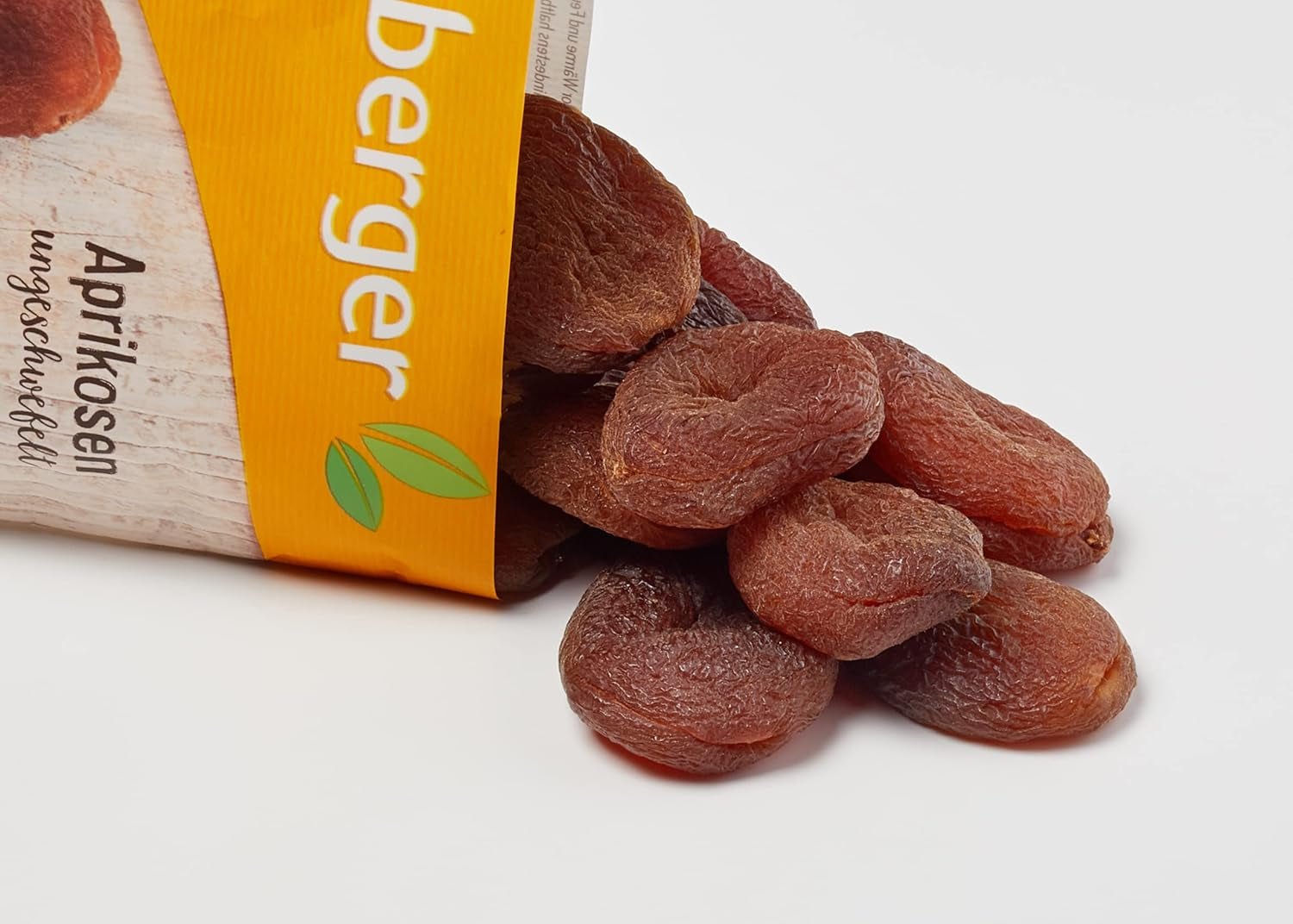 Seeberger osavlade aprikoser: Obehandlade torkade aprikoser med söt, fruktig smak - inget tillsatt socker - urkärnade, veganska (1 x 125 g) Naty Shop Dehydrerade produkter