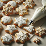 Cake Company Royal Icing 1 förpackning (1 x 1000g) I Bästa kvalitet torr tårtdekoreringsmix I För glasyr och fina linjer I Glutenfri I Perfekt för tårtor och cupcakes Naty Shop Sockerpasta
