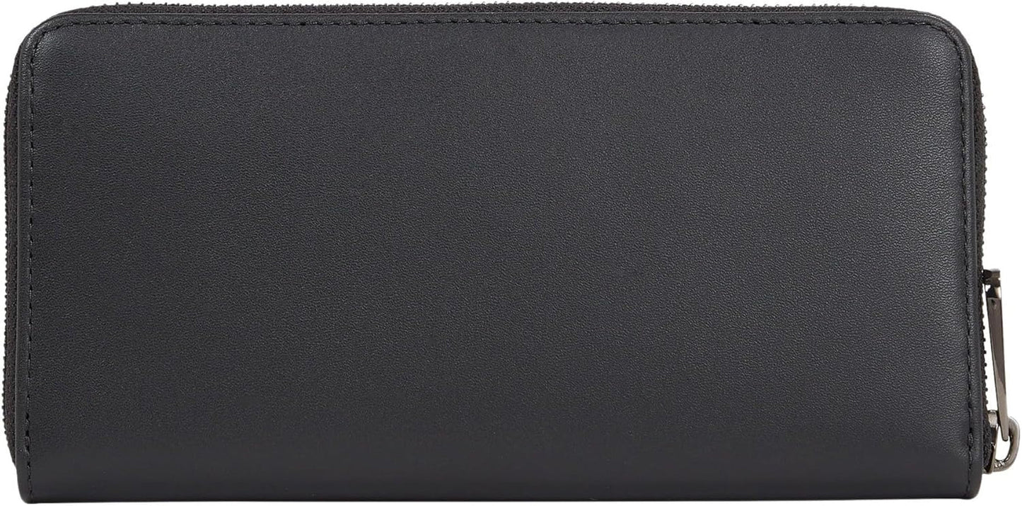 Calvin Klein CK CONCISE LONG ZIP AROUND plånbok för män, Svart (Ck Black), OS Wallet Men Naty Shop