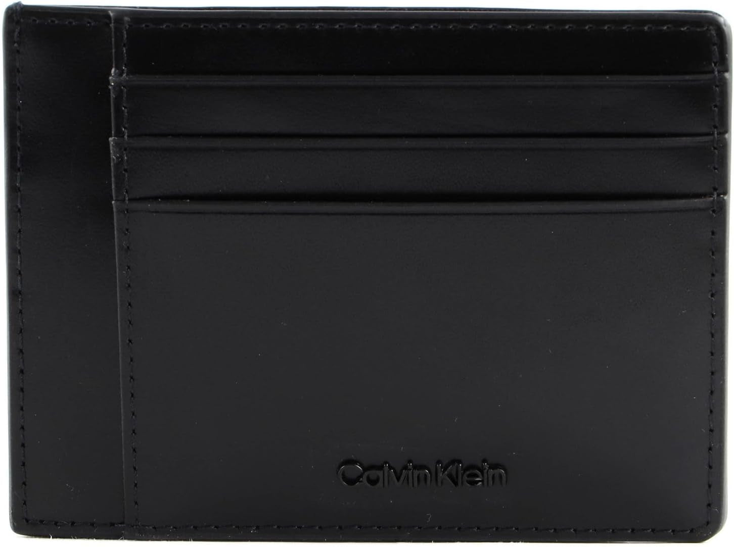 Calvin Klein CK MEDIAN ID-KORTHÅLLARE Plånbok för män, svart (Ck Black), OS Herrplånbok Naty Shop