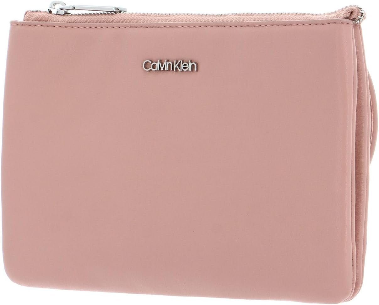 Calvin Klein CK Must EW DBL CMPT Crossbody Bag Cafe Au Lait Damväskor Naty Shop