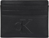 Calvin Klein Damer Skulpterad Cardcase 6cc Korthållare Damplånbok Naty Shop Na Black Os