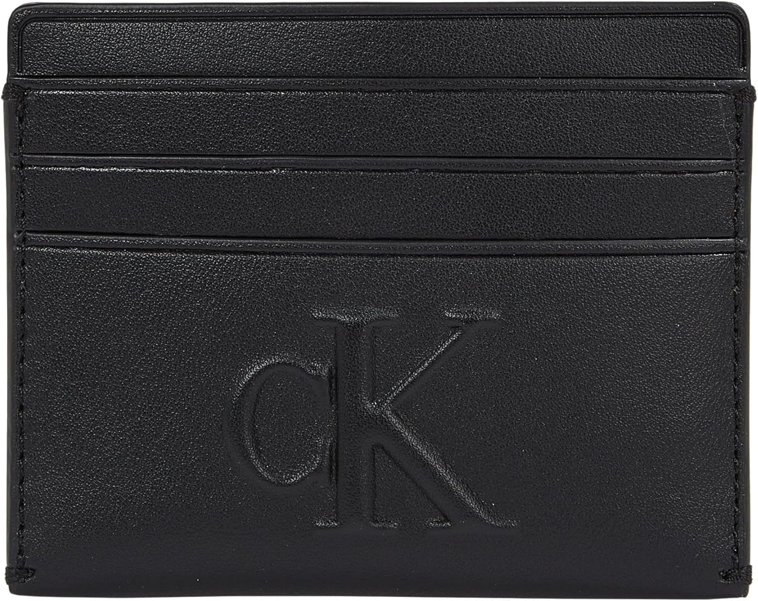 Calvin Klein Damer Skulpterad Cardcase 6cc Korthållare Damplånbok Naty Shop Na Black Os