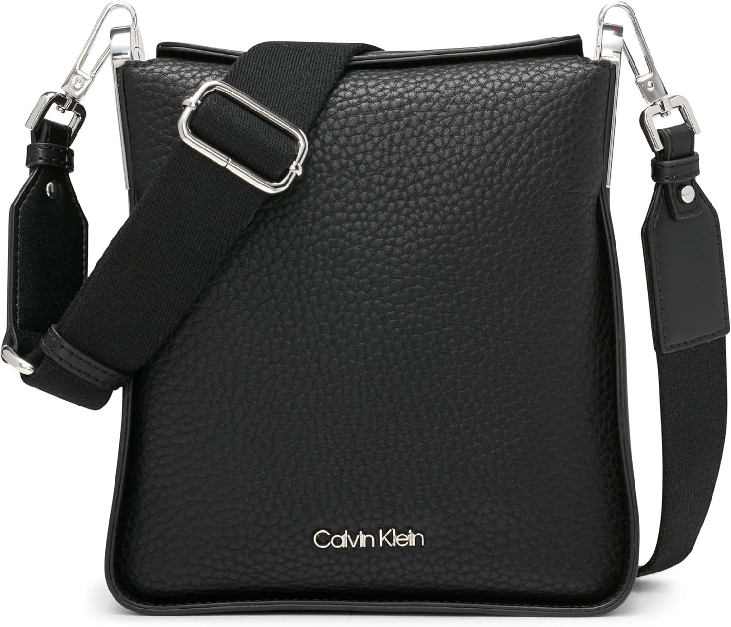 Calvin Klein, Klein Fay North/South axelväska Naty Shop Damväskor Färger svart/silver