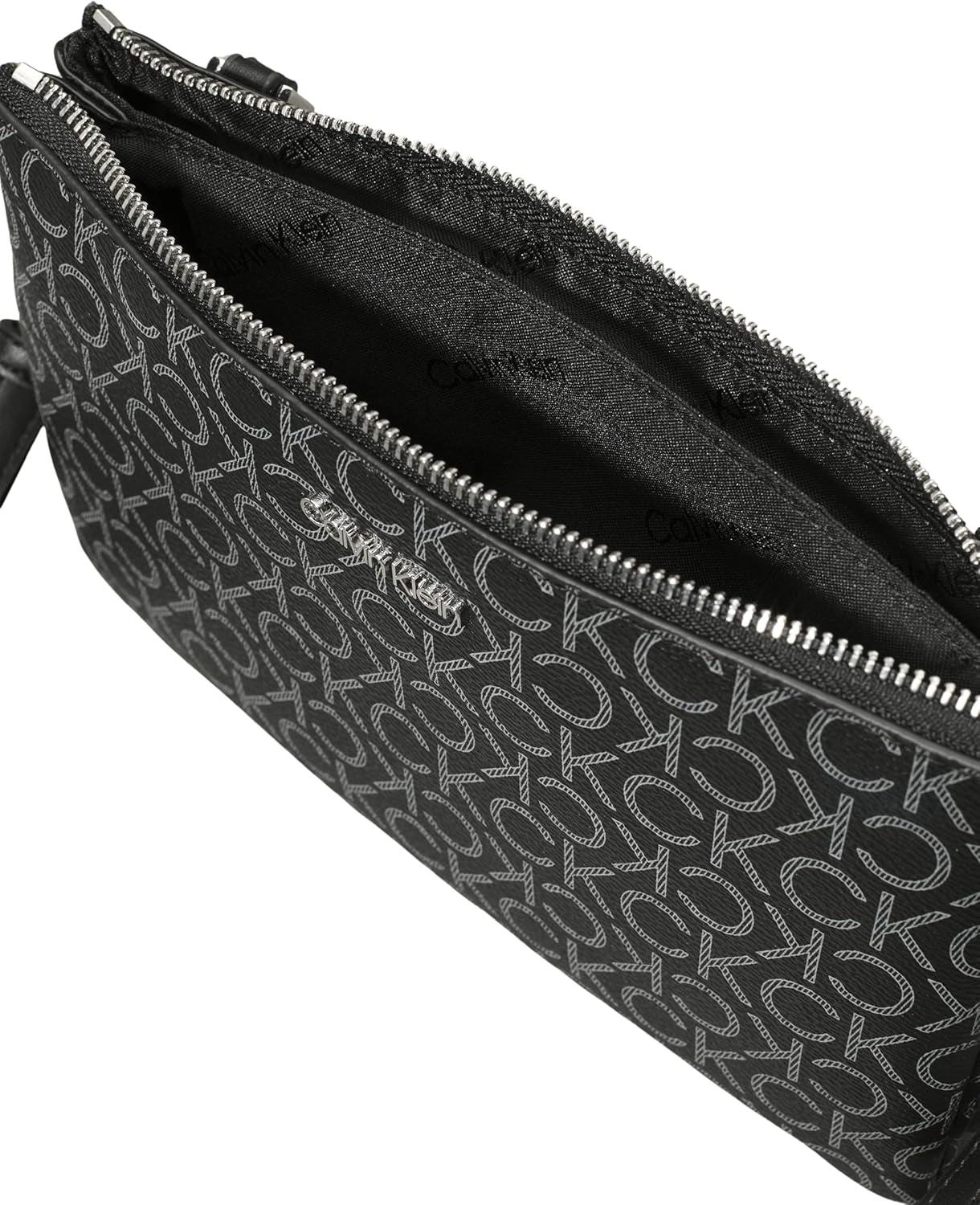 Calvin Klein Damaxelväska Ck Must Klein, Svart (Svart Mono), Naturlig storlek Damväskor Naty Shop