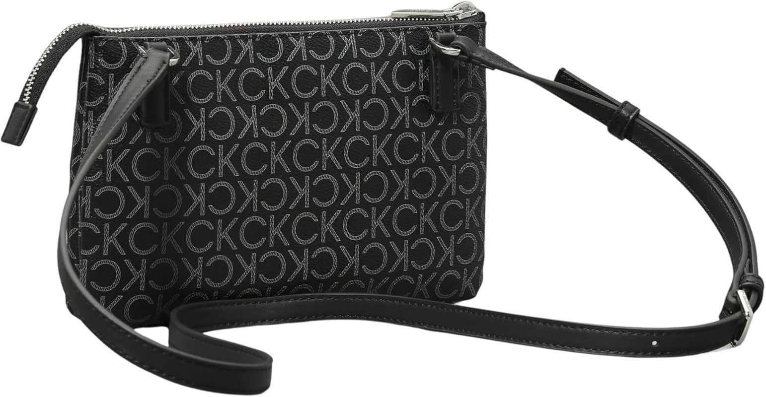 Calvin Klein Damaxelväska Ck Must Klein, Svart (Svart Mono), Naturlig storlek Damväskor Naty Shop