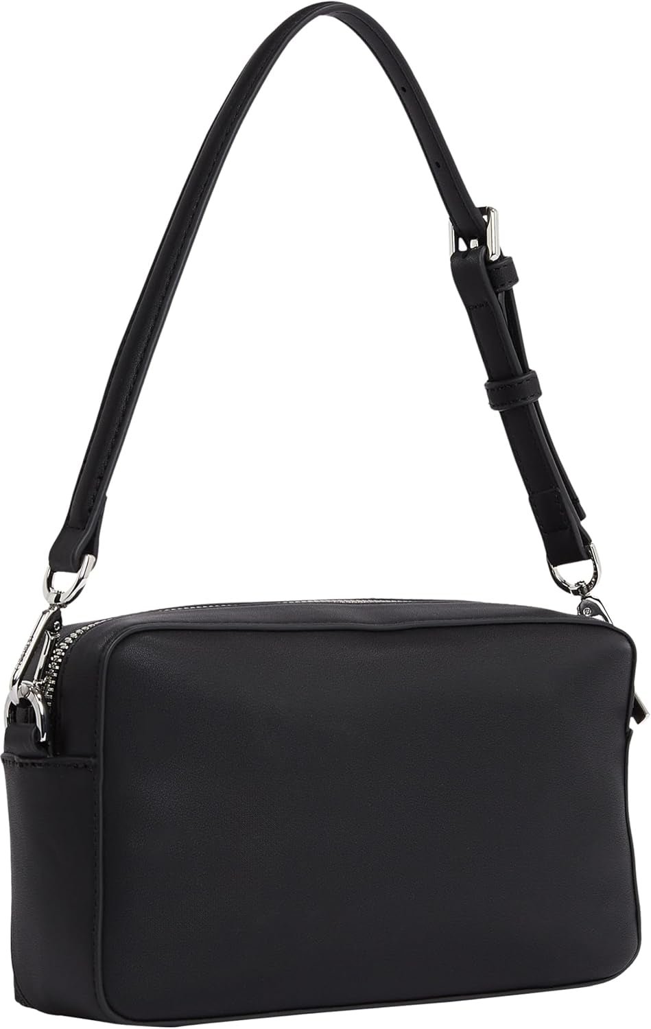Calvin Klein Damaxelväska Must Kameraväska Mono Bred axelrem, Svart (Ck Black), Livsstorlek Damväskor Naty Shop