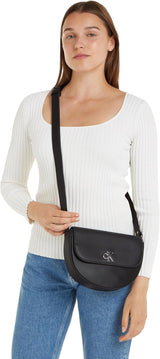 Calvin Klein Jeans Axelväska Minimal Monogram Sadelväska Klein Väskor Dam Naty Shop
