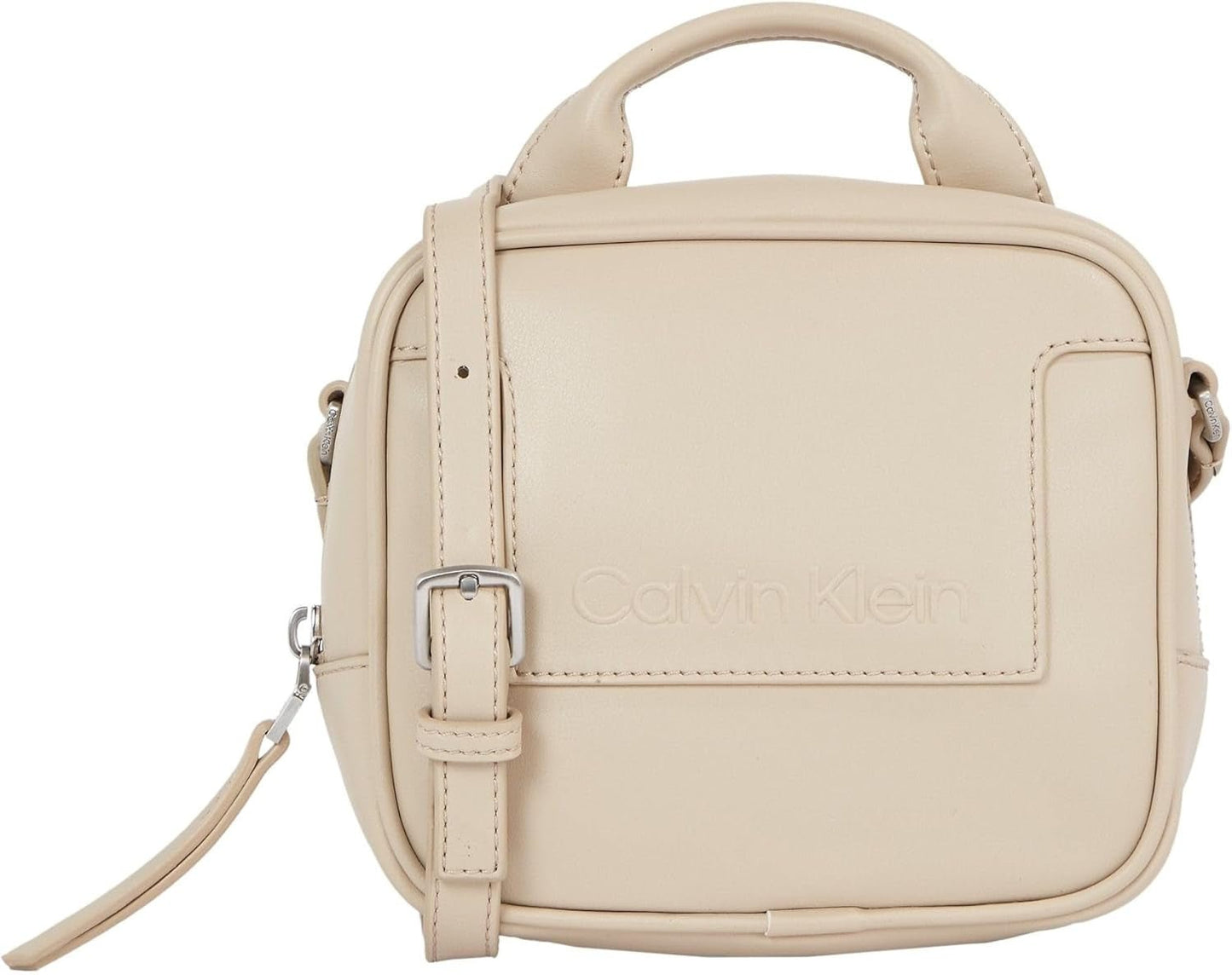 Calvin Klein Dam Ck Set Kameraväska K60k611073 Crossovers Damväskor Naty Shop Grå (Doeskin)