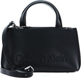 Calvin Klein Dam Ck Set Mini Tote K60k610167 Tygväska Damväskor Naty Shop Svart (Ck Svart)