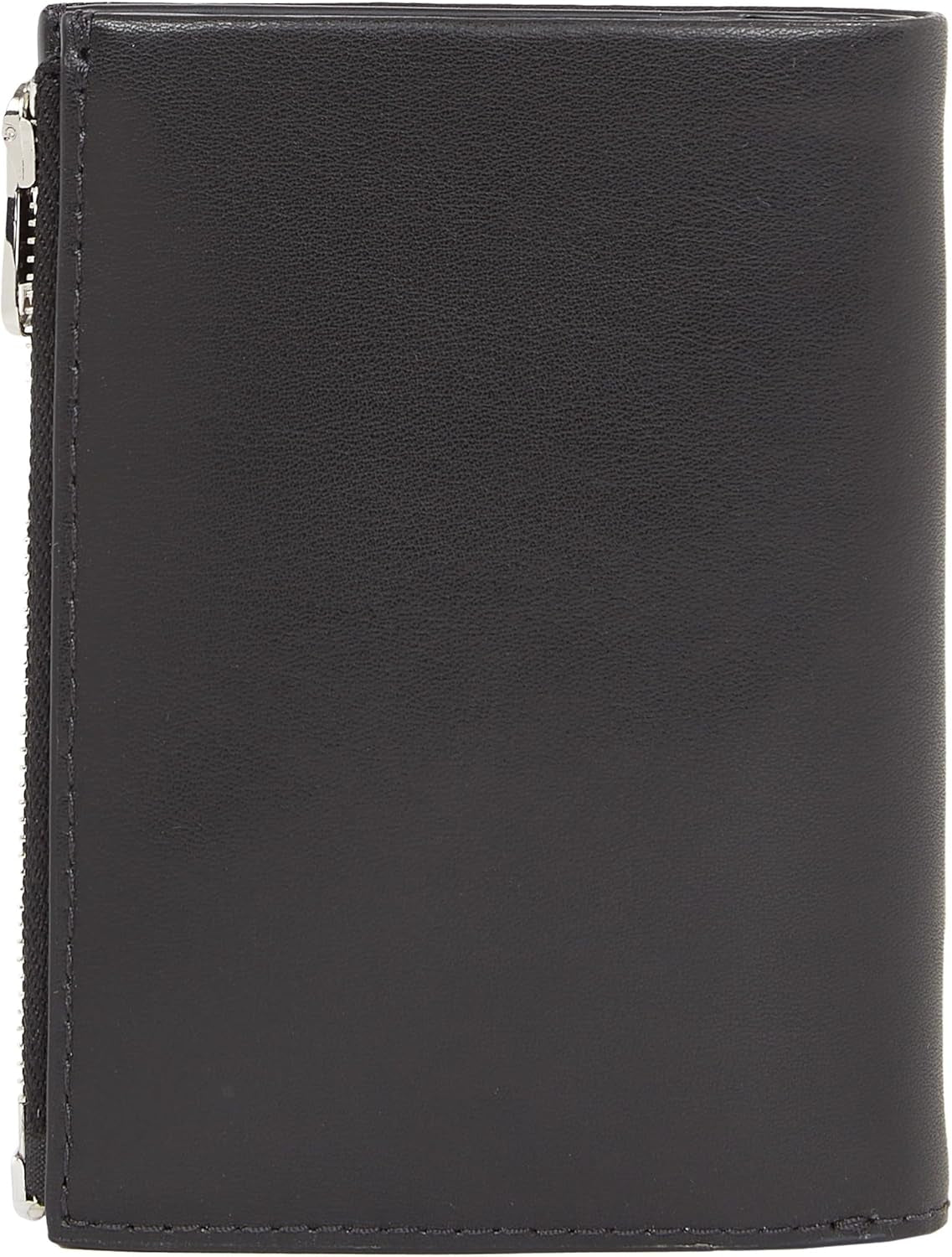 Calvin Klein METAL CK TRIFOLD 6CC W/DETACH C Herrplånbok, Svart (Ck Black), OS Herrplånbok Naty Shop