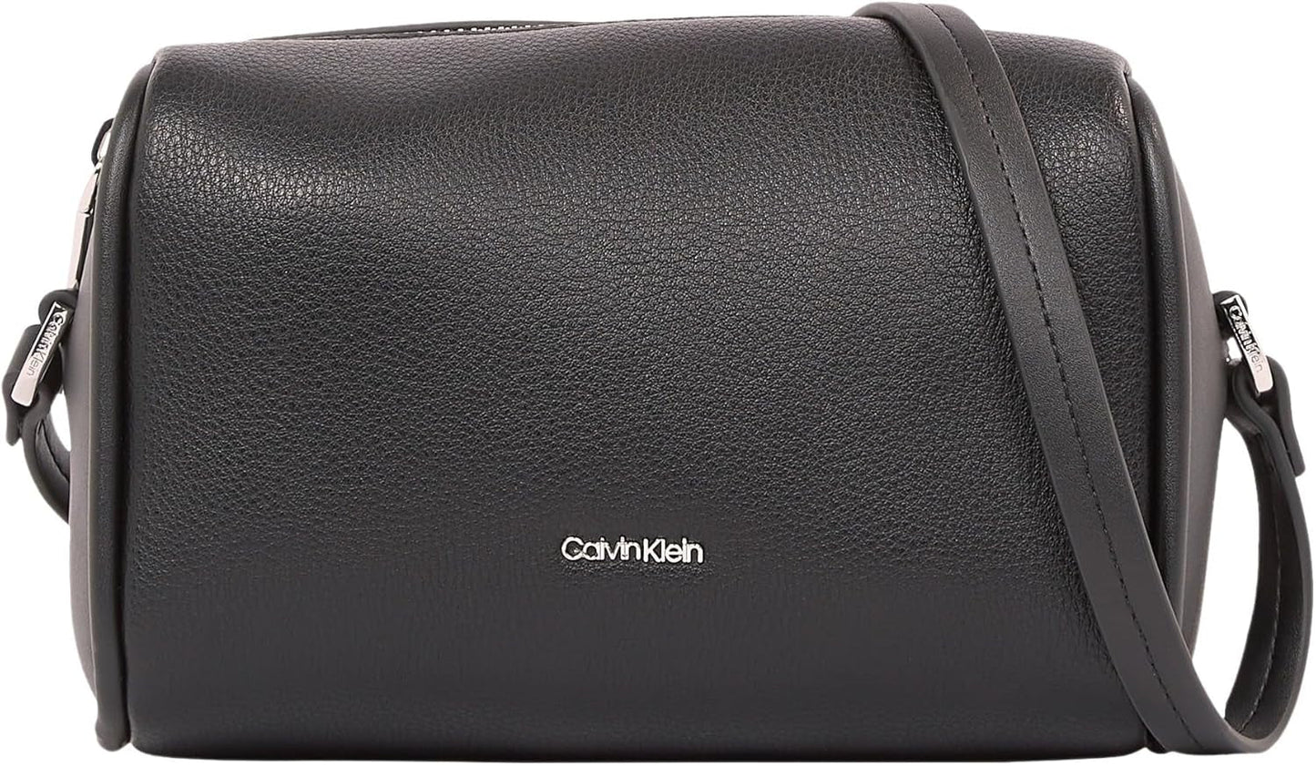 Calvin Klein axelväska för kvinnor Refine Camera Bag Klein Bags Dam Naty Shop Black (Ck Black)