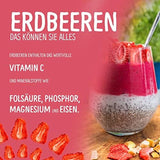 Frystorkade jordgubbar 300g: osötade torkade jordgubbsskivor - Frystorkade jordgubbar med ren frukt, fulla av smak: frystorkade bär - NUTRIPUR torkade frukter Torkade produkter Naty Shop