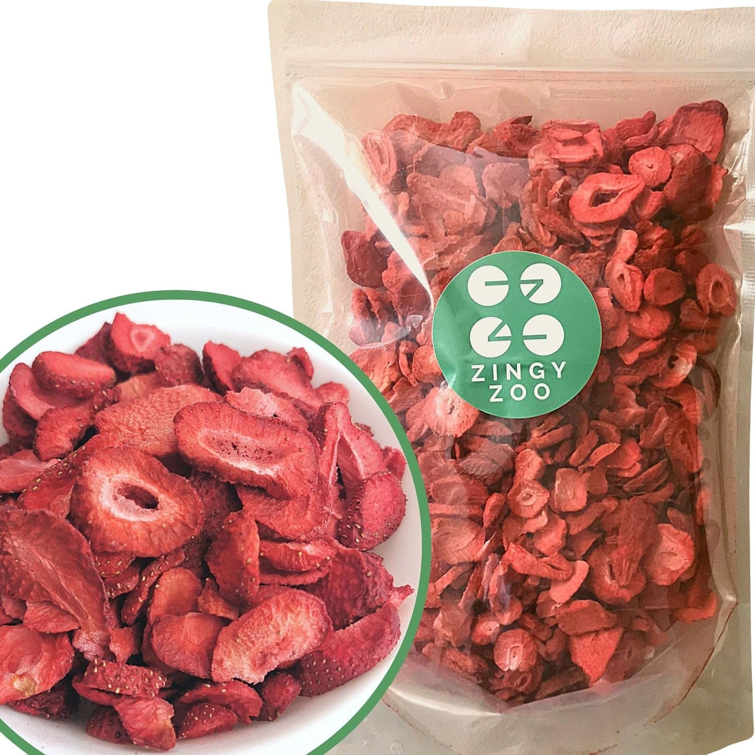 Frystorkade jordgubbar | Frystorkade frukter Frystorkade | Torkad frukt utan socker Torkad frukt | Torkade jordgubbar Frystorkade | Frystorkade frukter (90g) Dehydrerade produkter Naty Shop 350G