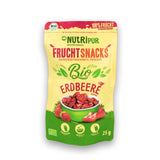Ekologiska frystorkade jordgubbar: 70g torkade jordgubbar för smoothie bowls, müsli, grötpålägg - frystorkade bär utan tillsatt socker - frystorkade jordgubbar - NutriPur frukter Torkade produkter Naty Shop Standardtitel