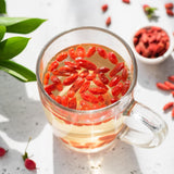 Carefood - Ekologisk Goji-frukt - Superfood 100 % naturlig torkad frukt - ekologiskt mellanmål utan tillsatt socker och lämplig för veganer - söt smak med en lätt syra - 200 g Naty Shop torkade produkter