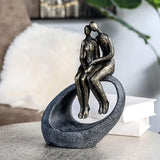Casablanca - Skulptur - Dekorativ statyett - Moment - Par - Poly - färgad brons - 27 x 19 cm Statyetter och skulpturer Naty Shop