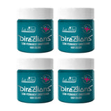Instruktioner semi-permanent hårfärg 100 ml box 4-pack (Pillarbox Red) Naty Shop Turkos hårfärgning 100 Ml (pack om 4)