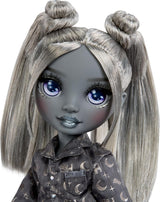 Rainbow High Shadow High Girl's Night - Luna Madison – 28 cm Modepuppe in Grautönen, Graues Haar & Outfit mit Accessoires och Kamm – Für Sammler und Kinder ab 6 Jahren