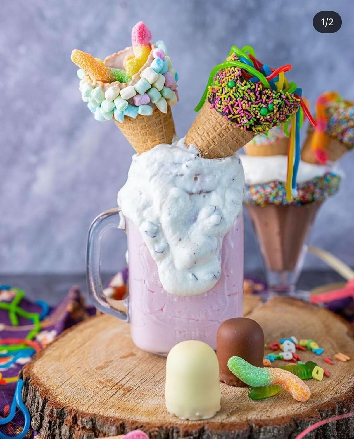 RUF Mini Marshmallows, pastellfärger, 45 gram Naty Shop