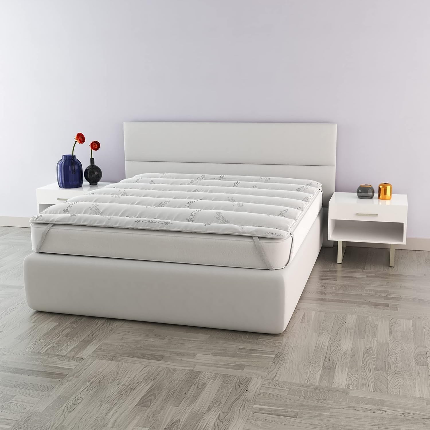 MB Home Italia, Topper, Termokontroll, Dubbel 160X195 Cm Täcken och täcken Naty Shop Dubbel 160X195 Cm Termokontroll