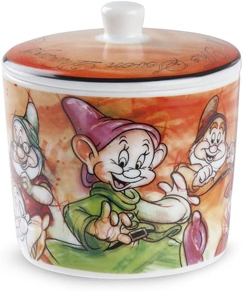Vegansk sockerskål sju dvärgar Disney
