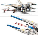 LEGO Star Wars 75399 Rebel U-Wing Starfighter - Leksak med swing wing-funktion och 3 minifigurer inklusive Cassian Andor och K-2SO droidfigur - Present till pojkar i åldern 8+ och Andor-fans säsong 2 Byggset Beuche den LEGO-Store