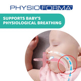 PHYSIOFORMA MINI Mjuk SUSPENSION PURGE, LJUST, 2-6M, 100% SILIKON, 2 ST.
