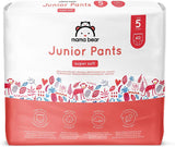 Amazon-märke: Mama Bear Pull-Up XXL-blöjor, storlek 6 (18-30 kg), 72 stycken (2 förpackningar om 36)