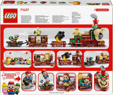 LEGO Super Mario Express Bowser Train Kids äventyrslekset med Hammer Brother 2 Gumbas och 2 Parapunctures Nintendo present för pojkar Flickor Spelare 71437 Byggset Besuche den LEGO-Store