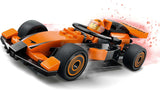 LEGO City F1 Racer med Mclaren racerbil - Formel 1 leksaksmodell med racerbil och minifigur - liten present till pojkar och flickor från 6 år eller motorsportfantaster 60442 Byggset Besuche den LEGO-Store