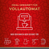 Vienna Melange - 500g fullkorn | Klassisk wienerkaffeblandning | Aromatiskt kaffe erhållet från 100 % Arabicabönor Idealisk för helautomatiska kaffemaskiner och espressomaskiner