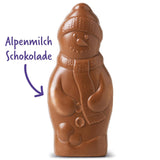 Milka Snowman Alpine Milk - Stort paket med chokladsnögubbsfigurer i 3 modeller - 24 x 50g