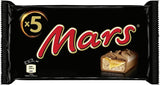 Mars Chokladkakor Karamellchoklad 1 förpackning 5 barer (1 x 225 g) (förpackning med 2)
