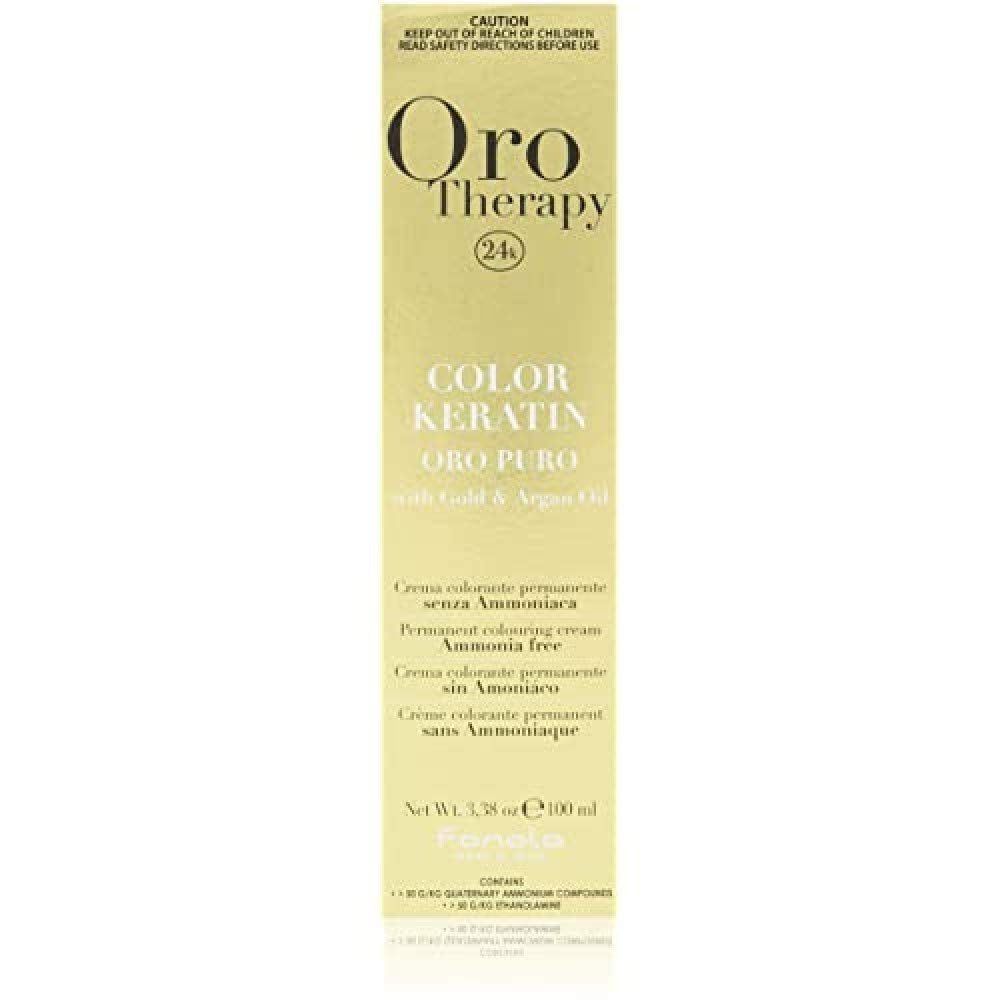 Fanola Oro Therapy Color Keratin 6.1 100ml Hårfärgning Naty Shop Standardtitel
