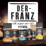 Der-Franz Nespresso-kompatibla kaffekapslar, 6 x 10 kapslar, Caramel Aroma, Medium Roast