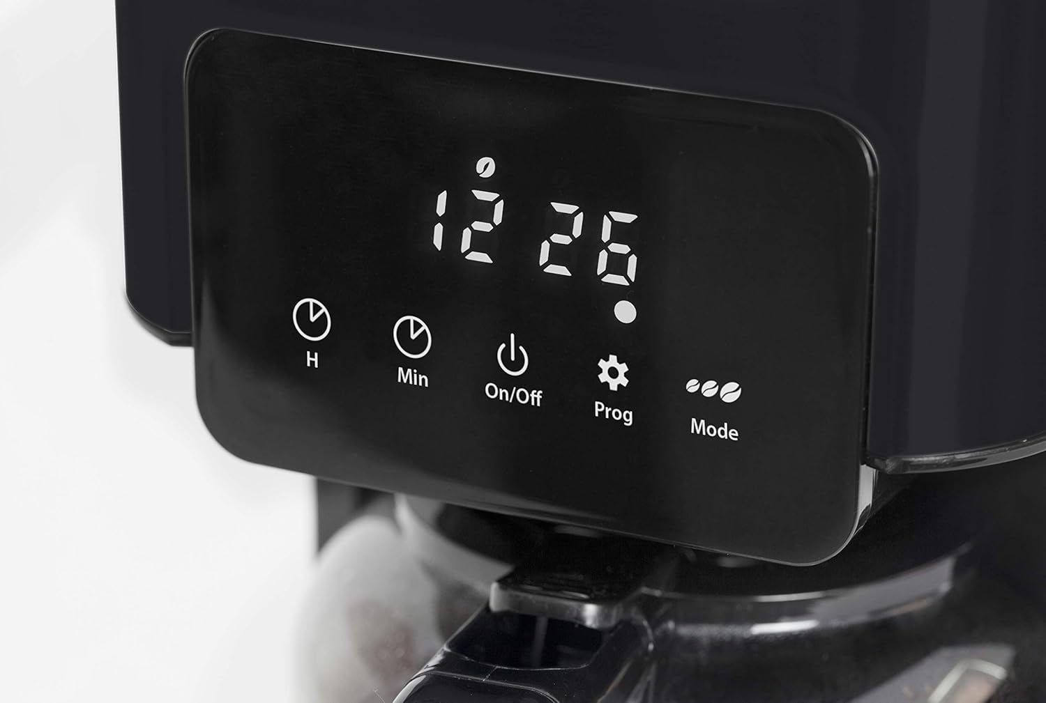 CASO Coffee Taste and Style espressomaskin med permanent filter, 1,5 l, optimal bryggtemperatur 92-96 °C, anti-droppsystem, optimerat brygghuvud, rostfritt stål, 12 koppar