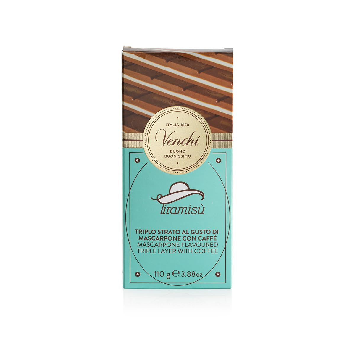 Venchi - Tiramisu med choklad 110g - glutenfri