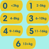Pampers Premium Protection Storlek 6, 74 Blöjor, 13kg+, #1 för komfort och skydd för känslig hud