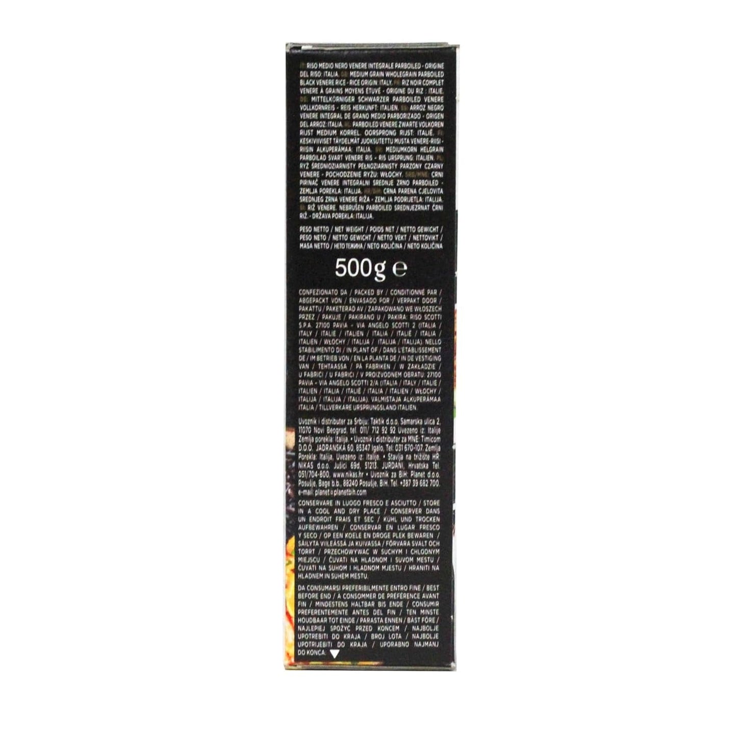Scotti svart fullkornsris Riso Nero Venere 500 g