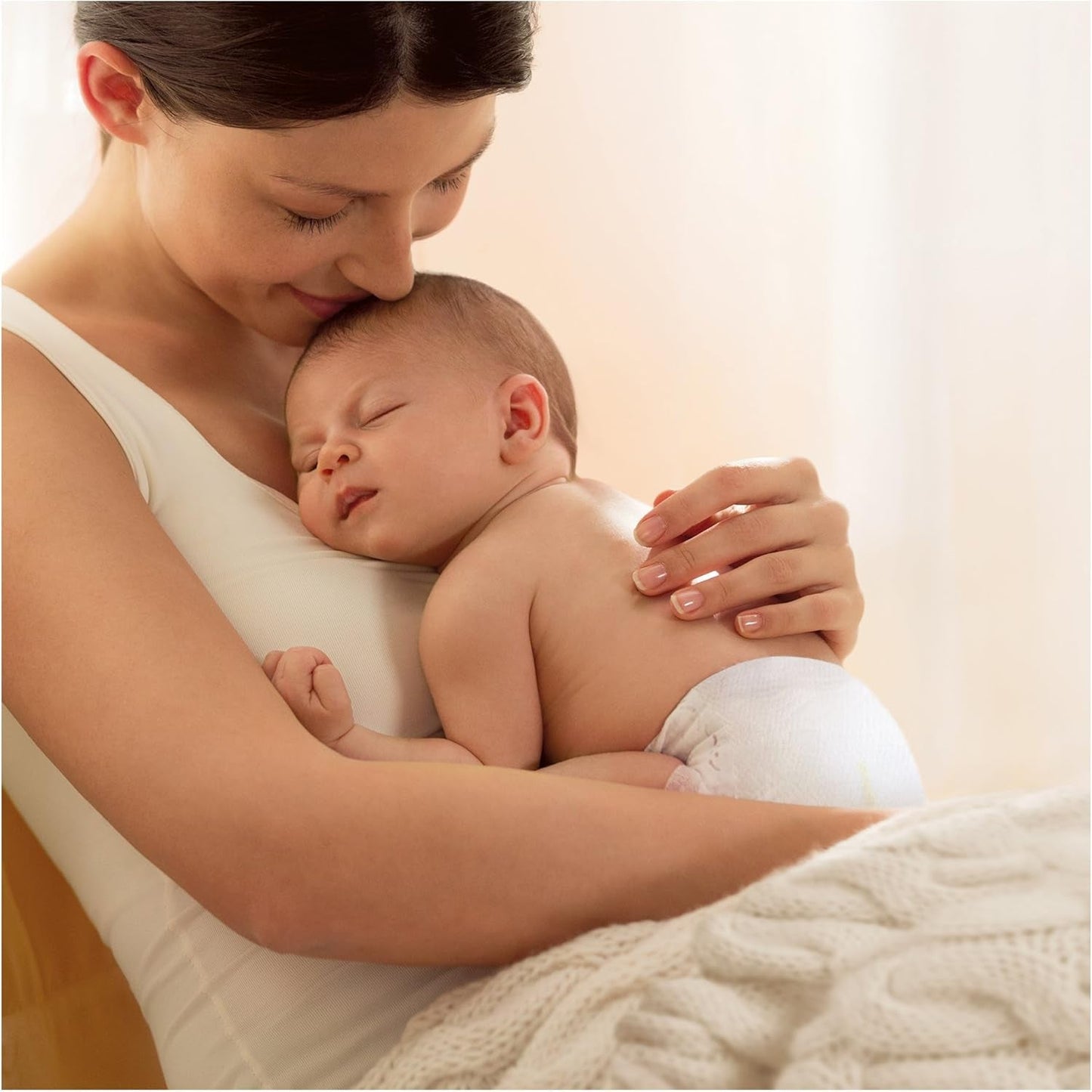 Pampers Premium Protection blöjor för nya bebisar, Jumbopack, storlek 1, 72 st