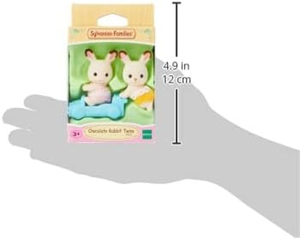 Sylvanian Families L5420 Chocolate Rabbit Twins - Naty Shop Dolls Dockhusfigurer