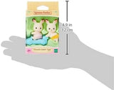 Sylvanian Families L5420 Chocolate Rabbit Twins - Naty Shop Dolls Dockhusfigurer