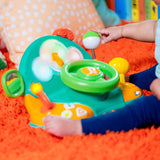 Bright Starts, leksaksratt, Lights & Colors Driver, med musik, billjud, blinkers, växelspak och mer Bebe Naty Shop Toys